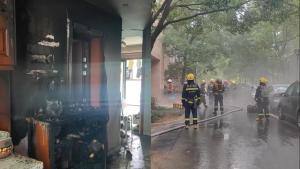 着火吃瓜视频,吃瓜群众见证生死瞬间